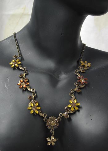 alisha - DIAMONTE NECKLACE-( TI 4808)